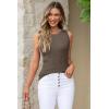 imageArachampampCloz Womens Wool Blend Sweaters Non See Through AllSeason Business Casual Tank 2025Ccoffee