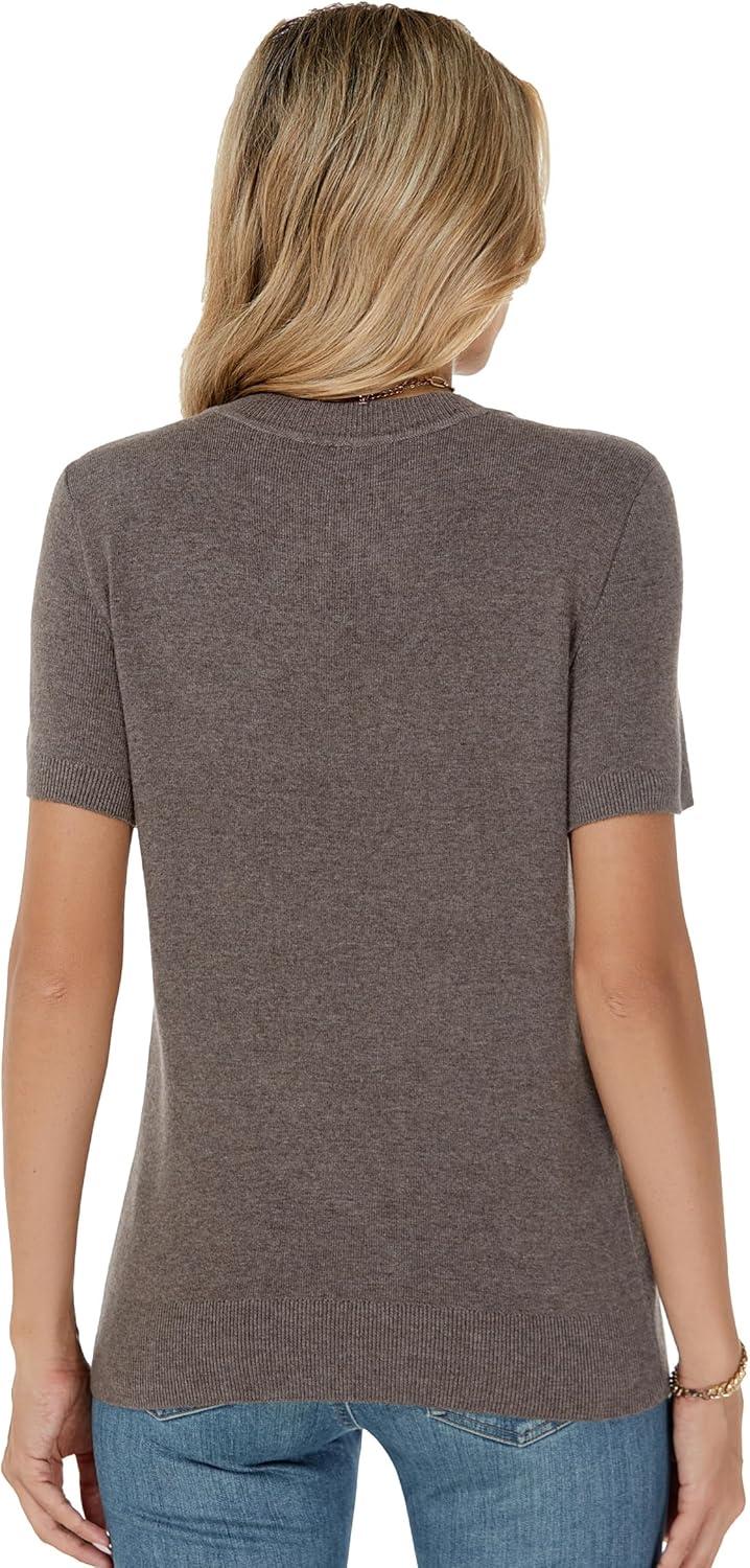 imageArachampampCloz Womens Wool Blend Business Casual Essential Fall Layering Pullover SweatersCoffee5119