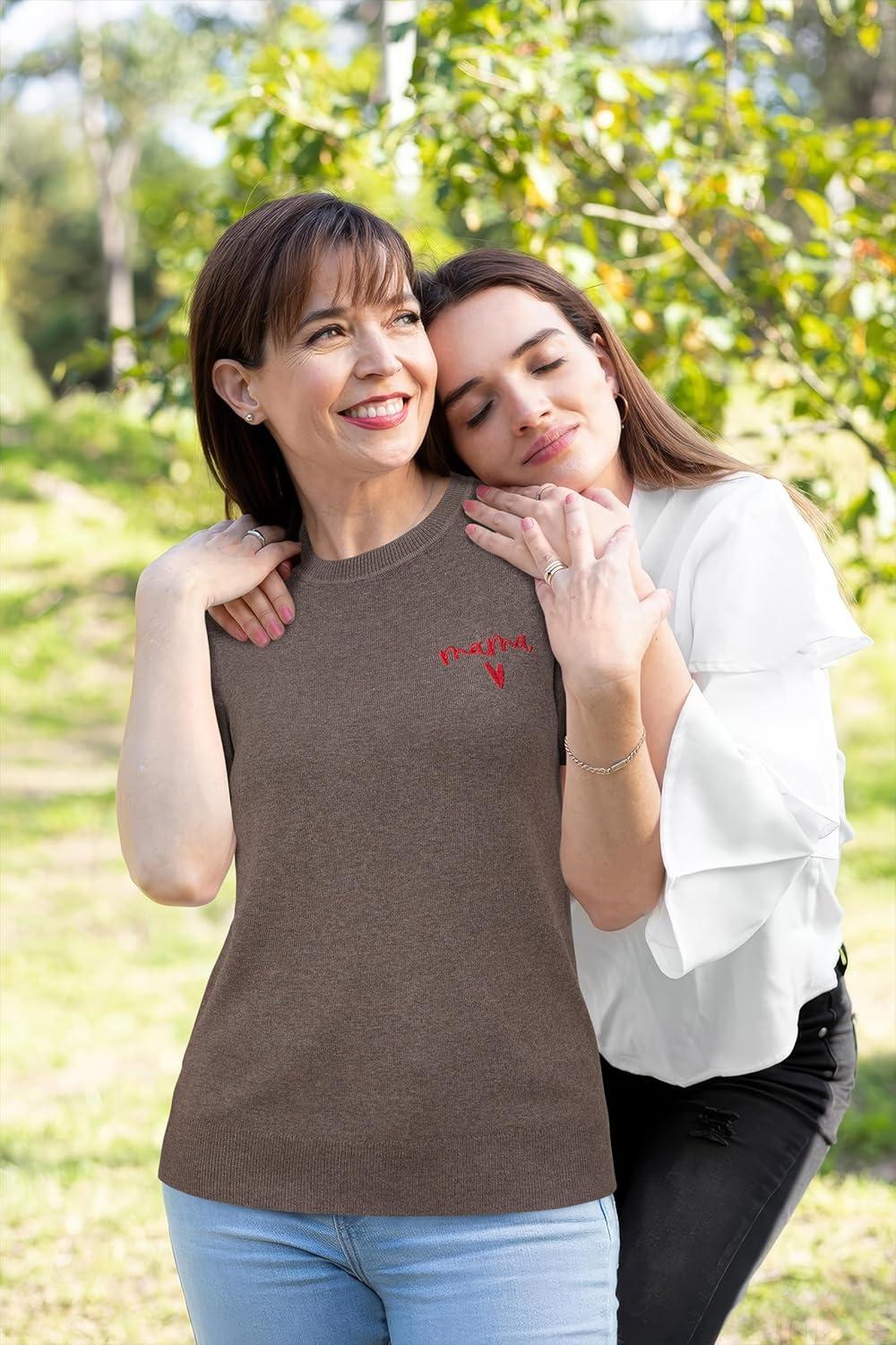 imageArachampampCloz Womens Wool Blend Business Casual Essential Fall Layering Pullover SweatersCoffee5119