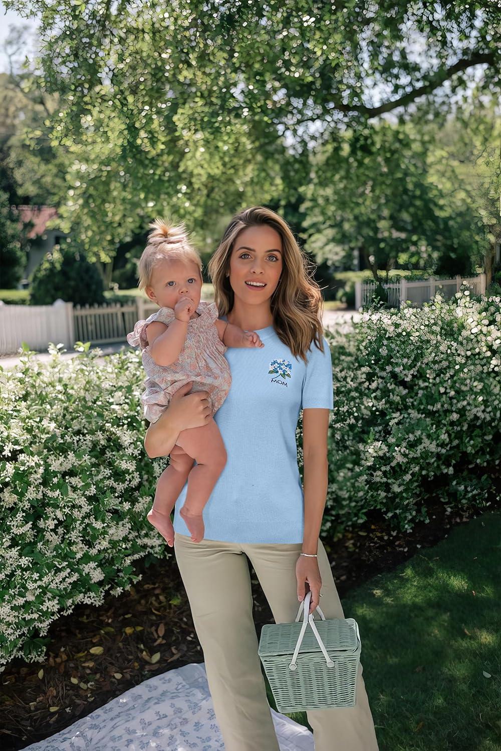 imageArachampampCloz Womens Wool Blend Business Casual Essential Fall Layering Pullover SweatersLight Blue5120