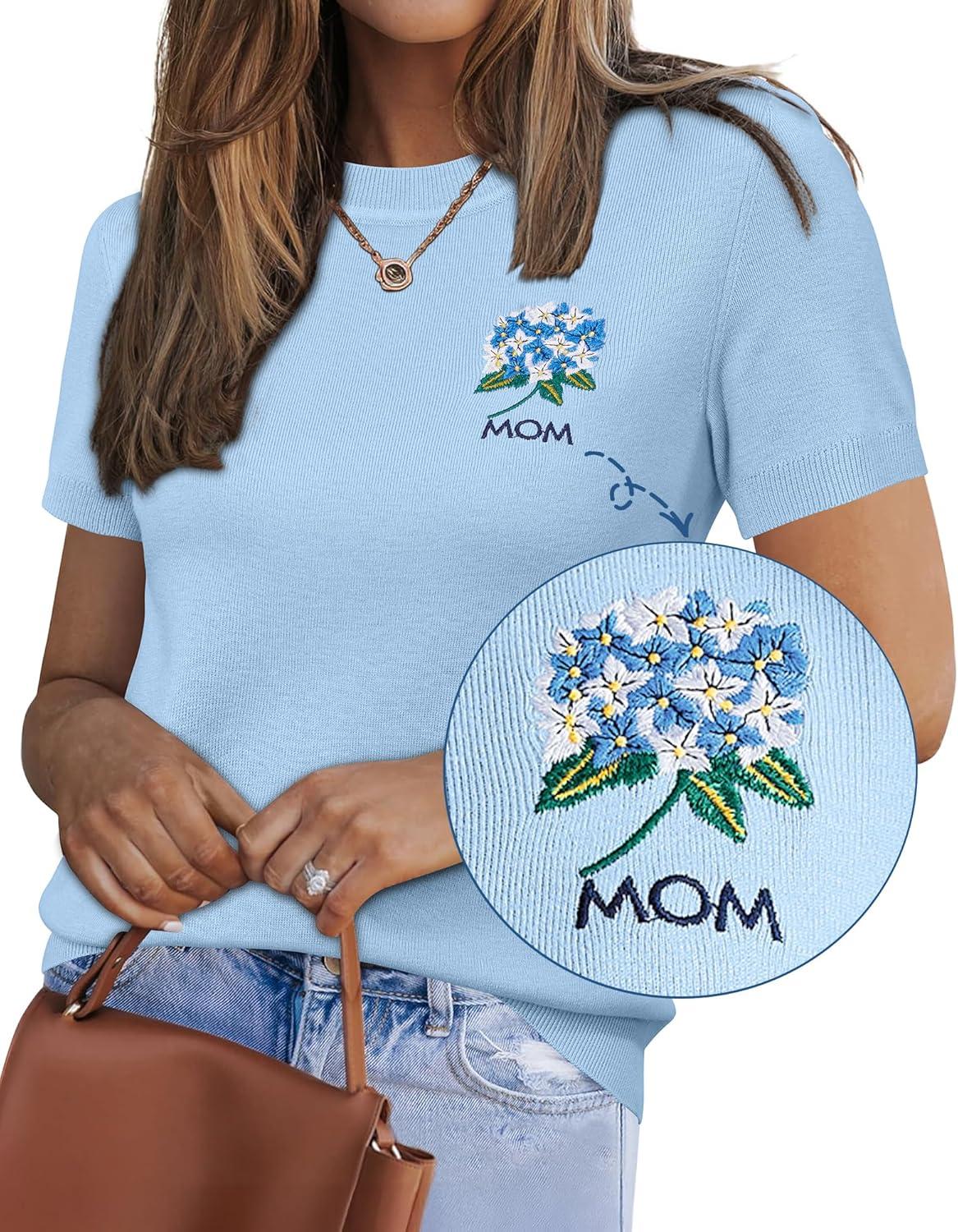 imageArachampampCloz Womens Wool Blend Business Casual Essential Fall Layering Pullover SweatersLight Blue5120