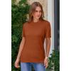imageArachampampCloz Womens Wool Blend Business Casual Essential Fall Layering Pullover SweatersCaramel