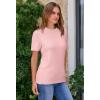 imageArachampampCloz Womens Wool Blend Business Casual Essential Fall Layering Pullover SweatersLight Pink