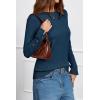 imageArachampampCloz Womens Wool Blend ButtonCuff Fall Fashion Casual SweatersDark Blue