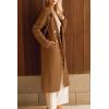 imageArachampampCloz Womens Wool Blend Double Breasted Winter Outfits Long Cardigan Sweater Coat 2025Camel