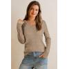 imageArachampampCloz Womens Wool Blend Fall Sweaters Business Casual OutfitsCablecamel