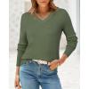 imageArachampampCloz Womens Wool Blend Fall Sweaters Business Casual OutfitsOlive Green