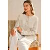 imageArachampampCloz Womens Wool Blend Sweater Blazers Business Casual Jacket with Pockets 2025Apricot