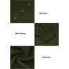 imageArachampampCloz Womens Wool Blend Lightweight Fall Business Casual Cardigan SweatersArmy Green