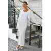 imageArachampampCloz Womens Wool Blend Sweaters Cropped Cardigan Bolero Shrug for DressesOffwhite
