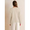 image:imageArachampCloz Womens Wool Blend Sweater Blazers Business Casual Jacket with Pockets 2026Apricot