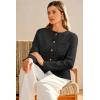 image:imageArachampCloz Womens Wool Blend Sweater Blazers Business Casual Jacket with Pockets 2026Black