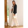 image:imageArachampCloz Womens Wool Blend Sweater Blazers Business Casual Jacket with Pockets 2026Black