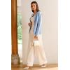 image:imageArachampCloz Womens Wool Blend Sweater Blazers Business Casual Jacket with Pockets 2026Blue