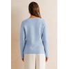 image:imageArachampCloz Womens Wool Blend Sweater Blazers Business Casual Jacket with Pockets 2026Blue