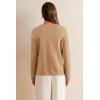 image:imageArachampCloz Womens Wool Blend Sweater Blazers Business Casual Jacket with Pockets 2026Brown