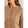 image:imageArachampCloz Womens Wool Blend Sweater Blazers Business Casual Jacket with Pockets 2026Brown