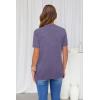 image:imageArachampCloz Womens Wool Blend Business Casual Essential Fall Layering Pullover SweatersAcorn Violet