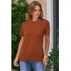 image:imageArachampCloz Womens Wool Blend Business Casual Essential Fall Layering Pullover SweatersCaramel