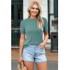 image:imageArachampCloz Womens Wool Blend Business Casual Essential Fall Layering Pullover SweatersLake Blue