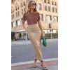 image:imageArachampCloz Womens Wool Blend Business Casual Essential Fall Layering Pullover SweatersMapleleaf Red