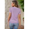 image:imageArachampCloz Womens Wool Blend Business Casual Essential Fall Layering Pullover SweatersPurple5132