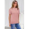 image:imageArachampCloz Womens Wool Blend Business Casual Essential Fall Layering Pullover SweatersSakura Pink