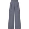 image:imageArachampCloz Womens Linen Blend Wide Leg AllSeason Business Casual Outfits Dress PantsGrey