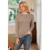image:imageArachampCloz Womens Wool Blend Classic Crew Neck Casual Fall SweatersAcamel02