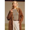 image:imageArachampCloz Womens Wool Blend Classic Crew Neck Casual Fall SweatersAcamel02
