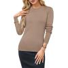 image:imageArachampCloz Womens Wool Blend Classic Crew Neck Casual Fall SweatersAcamel02