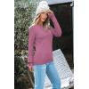 image:imageArachampCloz Womens Wool Blend Classic Crew Neck Casual Fall SweatersAdark Pink