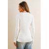 image:imageArachampCloz Womens Wool Blend Classic Crew Neck Casual Fall SweatersCablewhite
