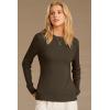 image:imageArachampCloz Womens Wool Blend Classic Crew Neck Casual Fall SweatersDark Brown
