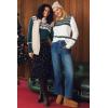 image:imageArachampCloz Womens Wool Blend Classic Crew Neck Casual Fall SweatersFair Isledark Green