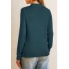 image:imageArachampCloz Womens Wool Blend Collared Polo Pullover Spring Sweaters Business Casual Outfits 2026Bluish Green