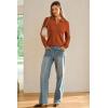 image:imageArachampCloz Womens Wool Blend Collared Polo Pullover Spring Sweaters Business Casual Outfits 2026Caramel