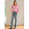 image:imageArachampCloz Womens Wool Blend Collared Polo Pullover Spring Sweaters Business Casual Outfits 2026Pink