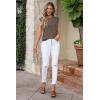 image:imageArachampCloz Womens Wool Blend Mock Neck Sweaters Vest Business Casual Lightweight Trendy Tops Summer Outfits 2026Coffee5046