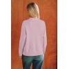 image:imageArachampCloz Womens 100 Cotton Collared V Neck Eyelet Knit Spring Cotton Polo Shirts 2026Light Pink