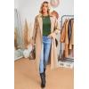 image:imageArachampCloz Womens Soft Knit Sweater Fall Dressy Casual Pullover TopsAarmy Green