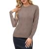 image:imageArachampCloz Womens Soft Knit Sweater Fall Dressy Casual Pullover TopsAdusty Rose