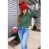 image:imageArachampCloz Womens Soft Knit Sweater Fall Dressy Casual Pullover TopsAgray Green
