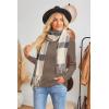 image:imageArachampCloz Womens Soft Knit Sweater Fall Dressy Casual Pullover TopsAheather Coffee