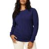 image:imageArachampCloz Womens Soft Knit Sweater Fall Dressy Casual Pullover TopsAnavy