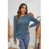 image:imageArachampCloz Womens Soft Knit Sweater Fall Dressy Casual Pullover TopsAnebulas Blue