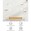 image:imageArachampCloz Womens Soft V Neck Long Sleeve Fall Casual Regular Fit Sweater TopsOffwhite