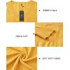 image:imageArachampCloz Womens Soft V Neck Long Sleeve Fall Casual Regular Fit Sweater TopsYellow