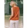 image:imageArachampCloz Womens Wool Blend Non See Through Button Down Business Casual Tank Tops 2026Dark Orange