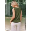 image:imageArachampCloz Womens Wool Blend Non See Through Button Down Business Casual Tank Tops 2026Olive Green